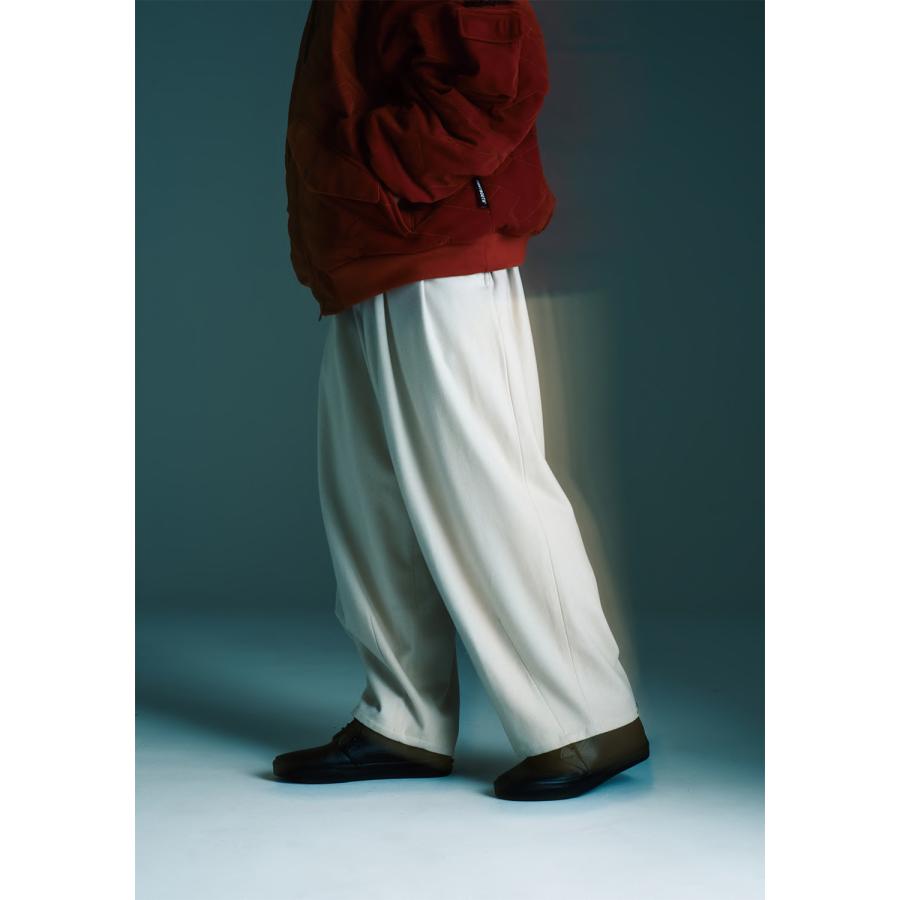 タイトブース TBPR Tightbooth Wool Baggy Slacks Black ウール バギースラックス｜oddball-skate-snow｜02