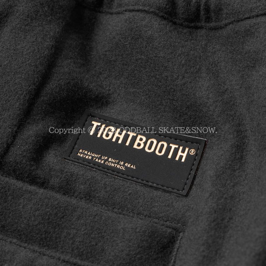 タイトブース TBPR Tightbooth Wool Baggy Slacks Black ウール バギースラックス｜oddball-skate-snow｜07