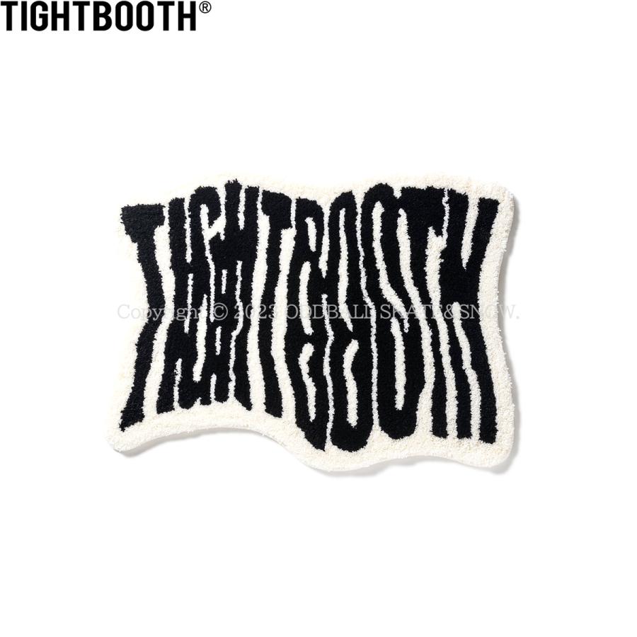 TIGHTBOOTH ラグマットBlack TIGHTBOOTH ラグマットBlack