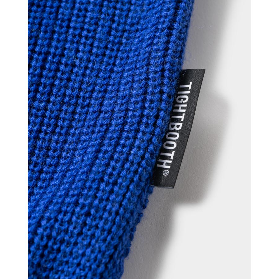 TIGHTBOOTH SPLICE KNIT SWEATERタイトブース黒ニット TIGHTBOOTH PRODUCTION（タイトブースプロダクション） タイトブース
