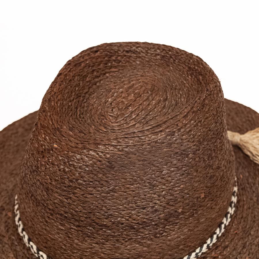 BRIXTON（ブリクストン） BRIXTON BOOKER FEDORA BROWN ハット 麦わら