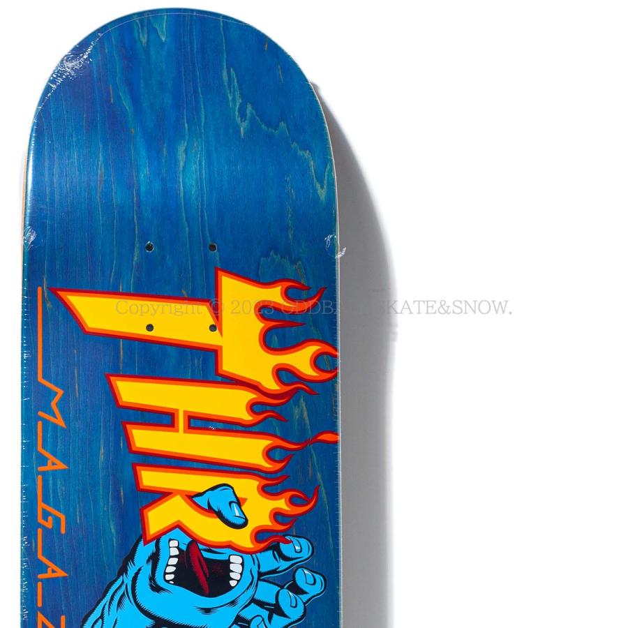 SANTA CRUZ SANTACRUZ THRASHER SCREAMING FLAME LOGO 8.25 SANTA CRUZ SANTACRUZ THRASHER SCREAMING FLAME LOGO 8.25