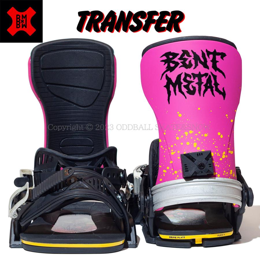 23-24 BENT METAL TRANSFER BLACK/PINK(QUINCY QUIGGI) Mサイズ (26.0 
