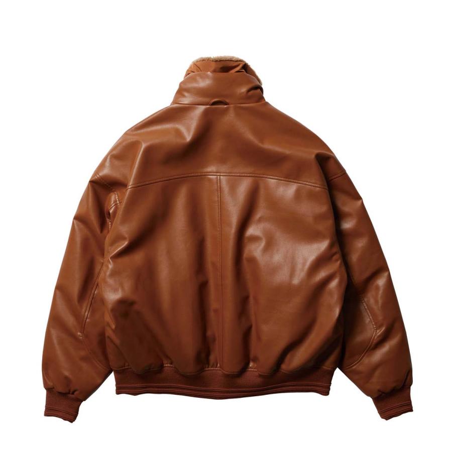 Evisen Skateboards EVISEN 2-WAY COLLAR LEATHER DOWN JACKET Evisen Skateboards EVISEN 2-WAY COLLAR LEATHER DOWN JACKET