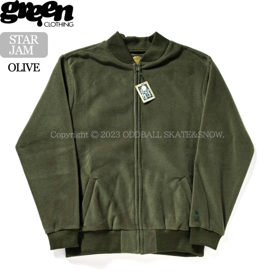 GREENCLOTHING 23-24 GREEN CLOTHING STAR☆JAN Olive グリーン GREENCLOTHING 23-24 GREEN CLOTHING STAR☆JAN Olive グリーン