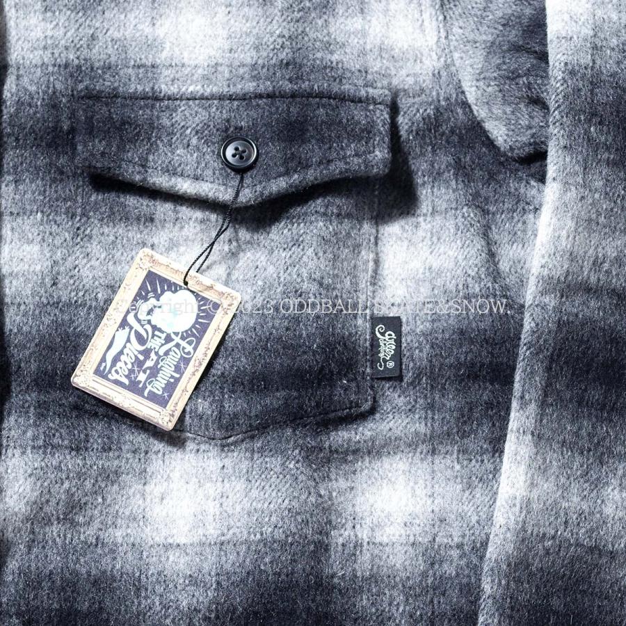 GREENCLOTHING 23-24 GREEN CLOTHING WOOL FLANNEL SHIRTS Black GREENCLOTHING 23-24 GREEN CLOTHING WOOL FLANNEL SHIRTS Black