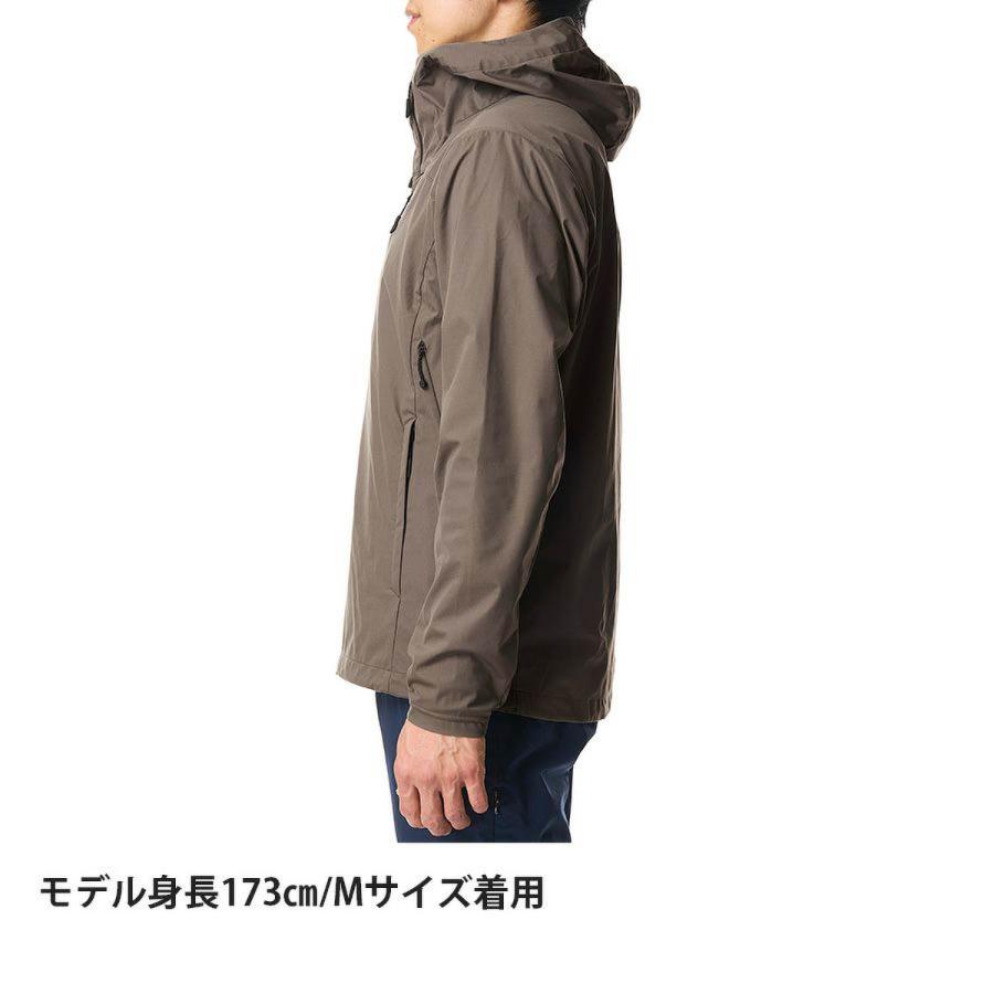 ファイントラック finetrack メンズ フロウラップフーディ チタン 