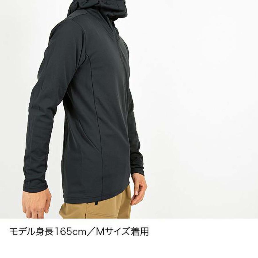 ファイントラック（finetrack） メンズ メリノスピンサーモフーディ