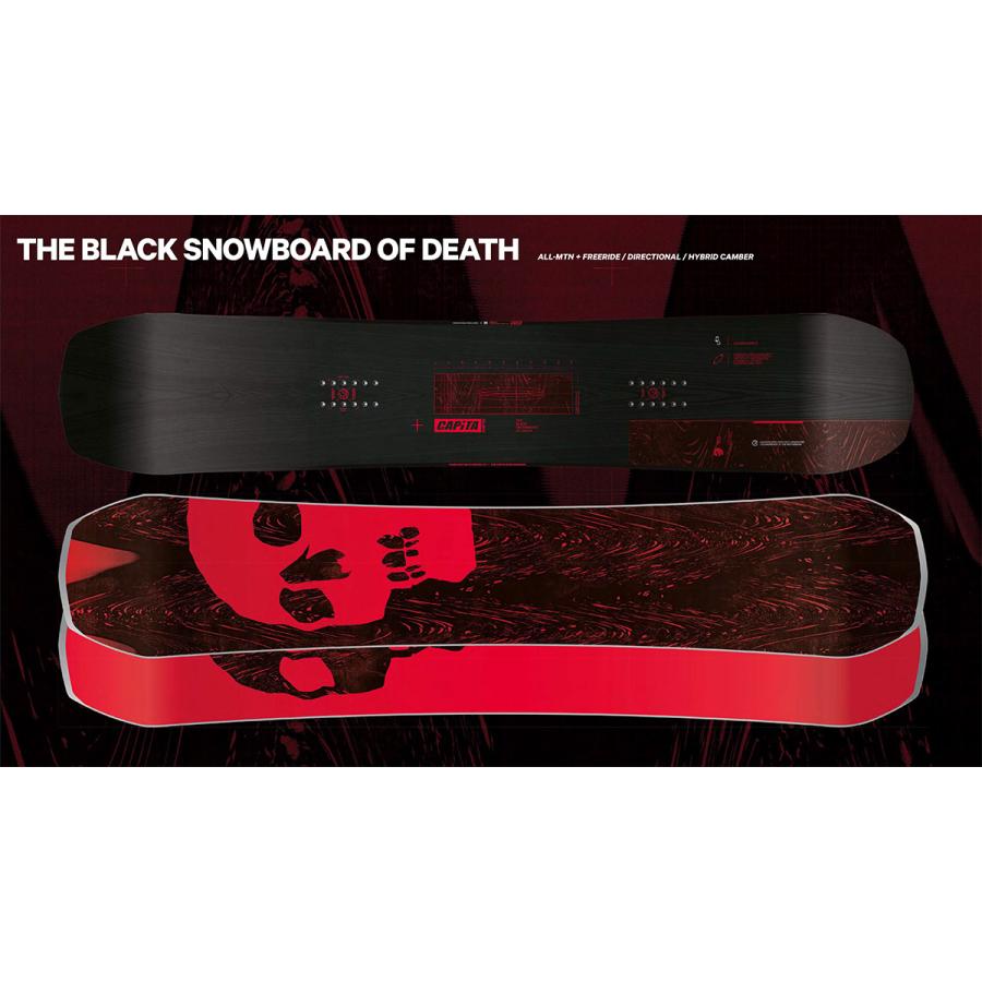 早期予約 2425 CAPITA SNOWBOARDS THE BLACK SNOWBOARD OF DEATH キャピタ スノーボード