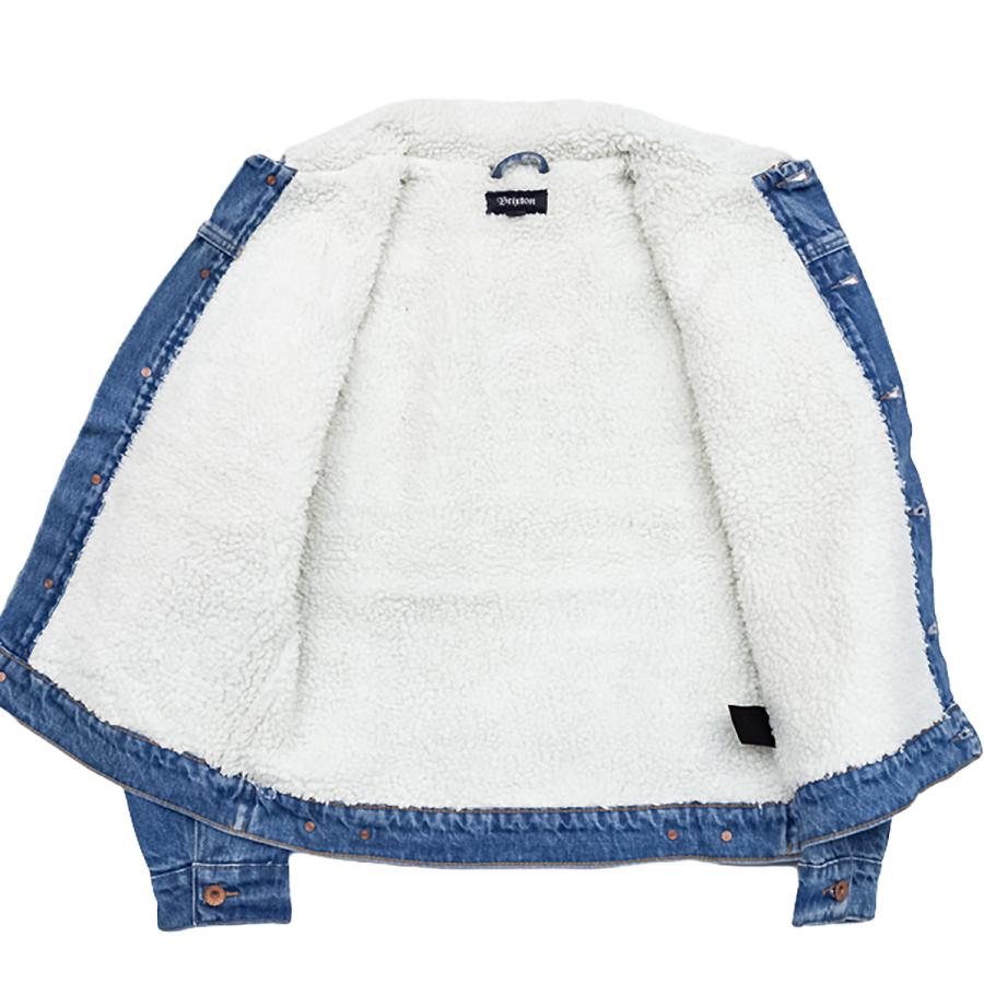 BRIXTON（ブリクストン） BRIXTON CABLE SHERPA DENIM JACKET worm