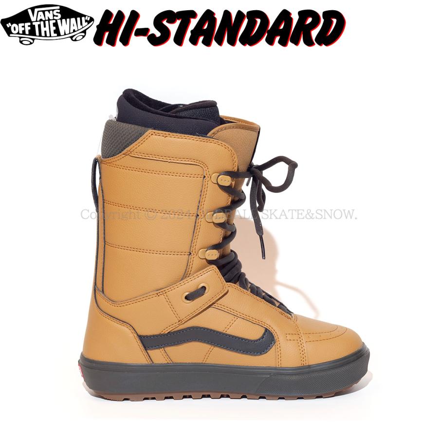 早期予約 24-25 VANS SNOWBOARD BOOTS HI-STANDARD OG TAN/BLACK バンス スノーボードブーツ ハイスタンダード｜oddball-skate-snow｜03