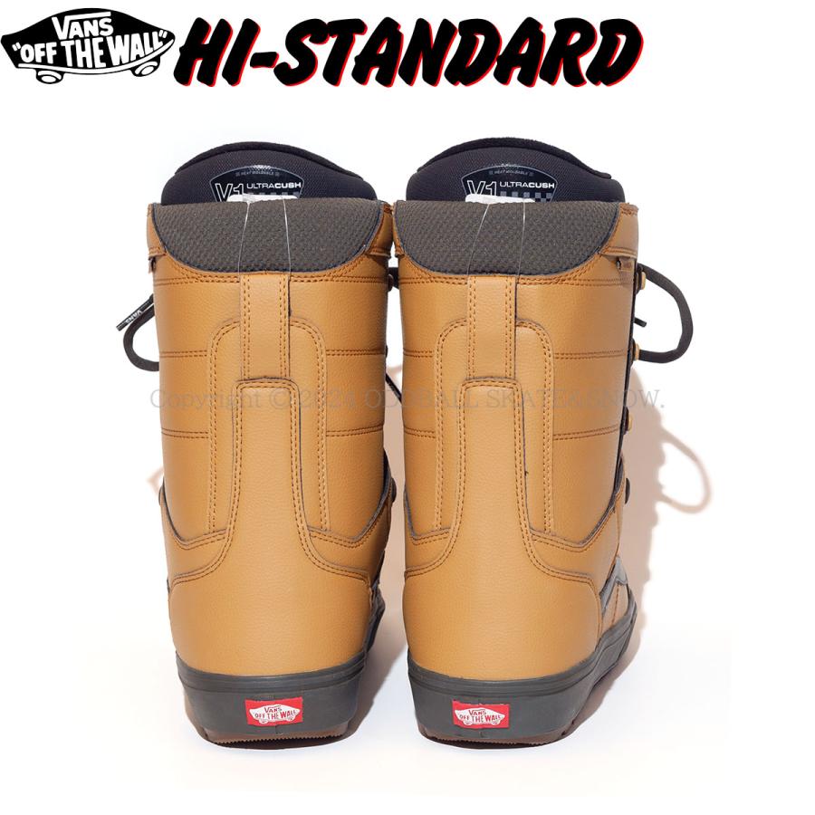 早期予約 24-25 VANS SNOWBOARD BOOTS HI-STANDARD OG TAN/BLACK バンス スノーボードブーツ ハイスタンダード｜oddball-skate-snow｜04