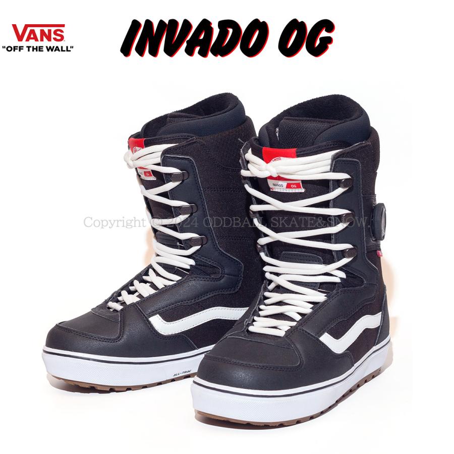 VANS（ヴァンズ） 24-25 VANS SNOWBOARD BOOTS INVADO OG BLACK/WHITE