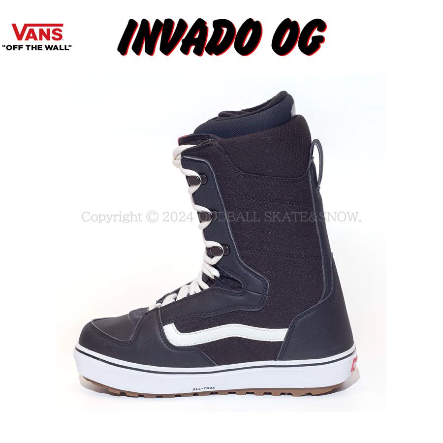 VANS（ヴァンズ） 24-25 VANS SNOWBOARD BOOTS INVADO OG BLACK/WHITE