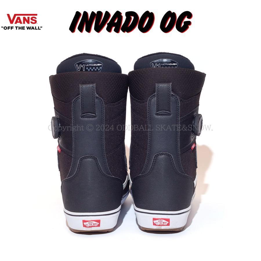 VANS（ヴァンズ） 24-25 VANS SNOWBOARD BOOTS INVADO OG BLACK/WHITE
