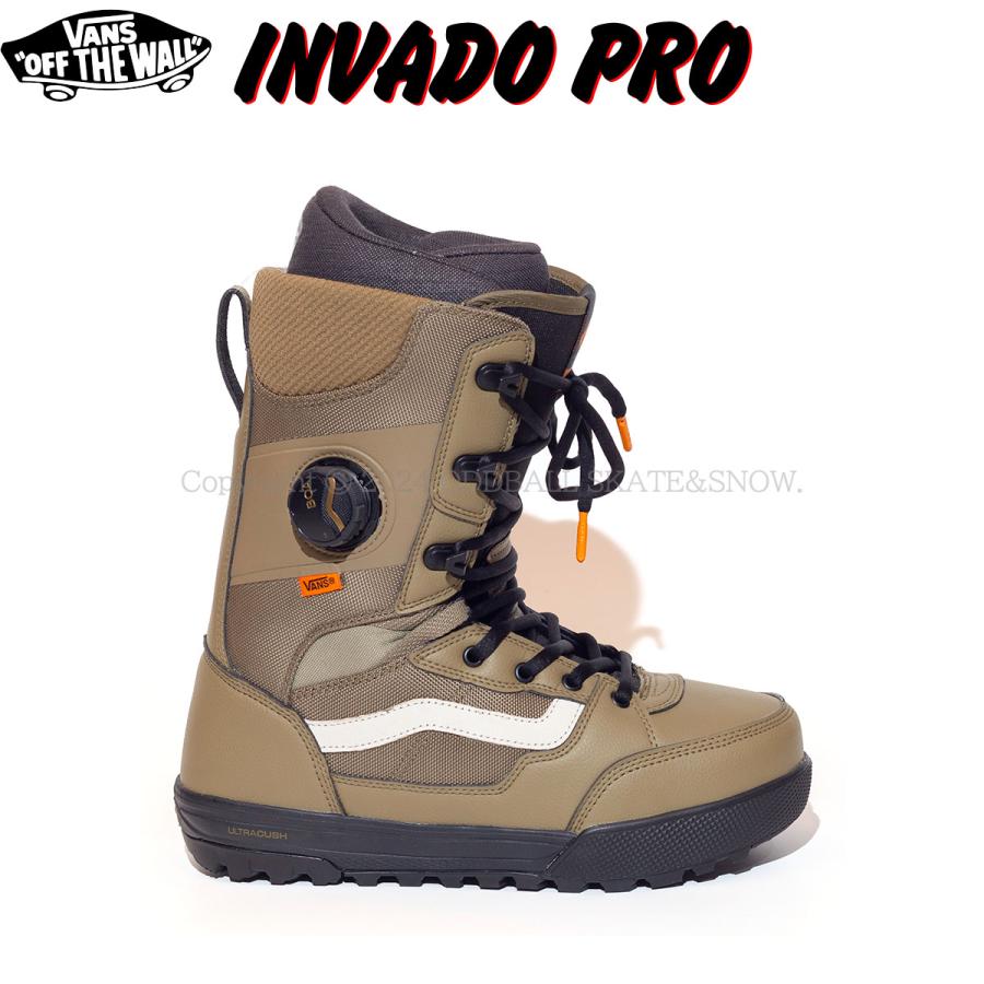VANS 24-25 SNOWBOARD BOOTS INVADO PRO BLACK/OLIVE バンス VANS 24-25 SNOWBOARD BOOTS INVADO PRO BLACK/OLIVE バンス