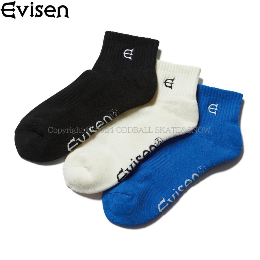 新品　廃盤　デッドストック　EVISU エヴィス ソックス　アーガイル　3足 Evisen Skateboards（エビセンスケートボード） EVISEN SKATEBOARDS E