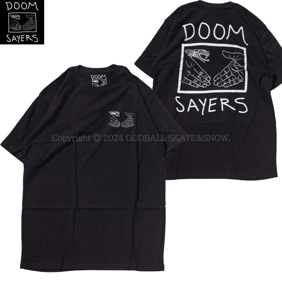 ドゥームセイヤーズ Tシャツ DOOM SAYERS Snake Shake S/S Tee Black