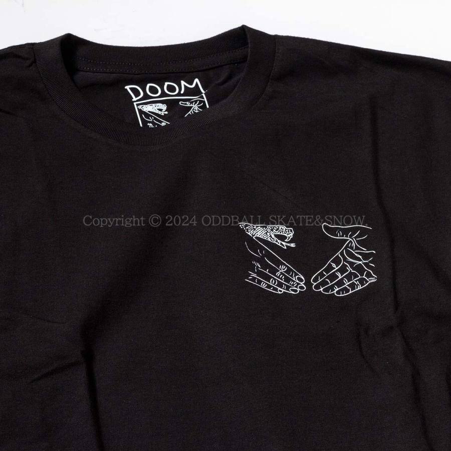 ドゥームセイヤーズ Tシャツ DOOM SAYERS Snake Shake S/S Tee Black