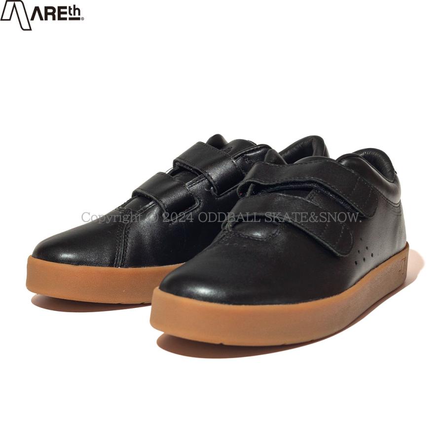 AREth（アース） スケボー シューズ AREth 2024 LATE I VELCRO Black