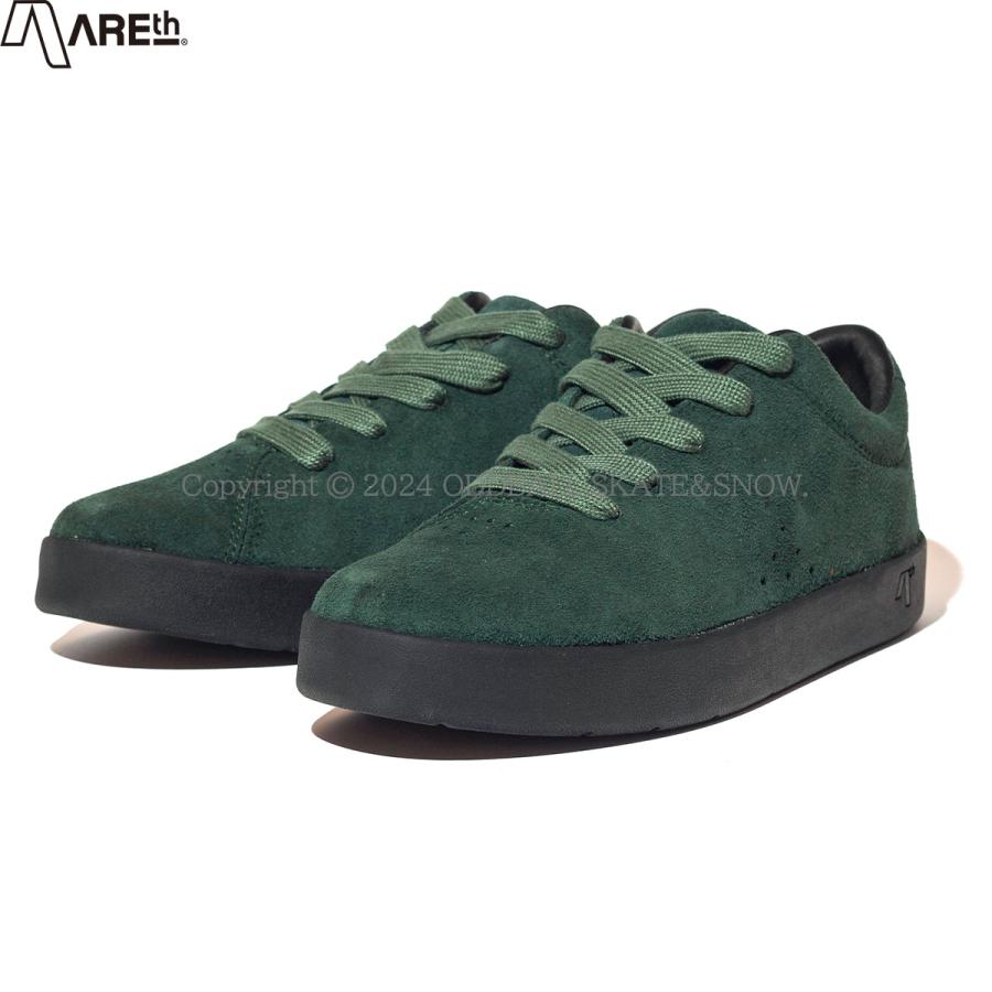 AREth（アース） スケボー シューズ AREth 2024 LATE I LACE Dark Moss