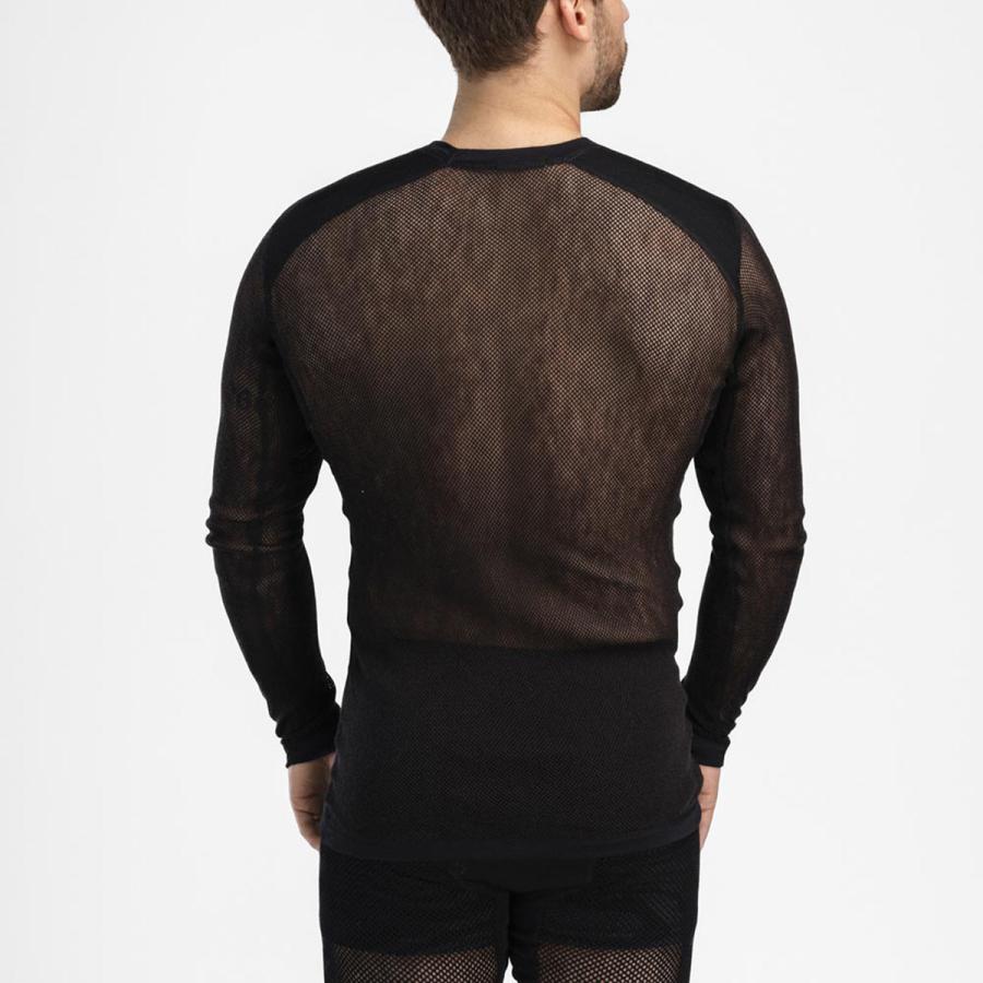 アクリマ ウールネットライト 長袖 ベースレイヤー ACLIMA WOOLNET