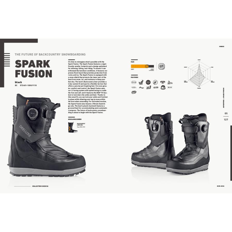 DEELUXE 早期予約 25-26 SPARK FUSION BLACK ディーラックス DEELUXE 早期予約 25-26 SPARK FUSION BLACK ディーラックス