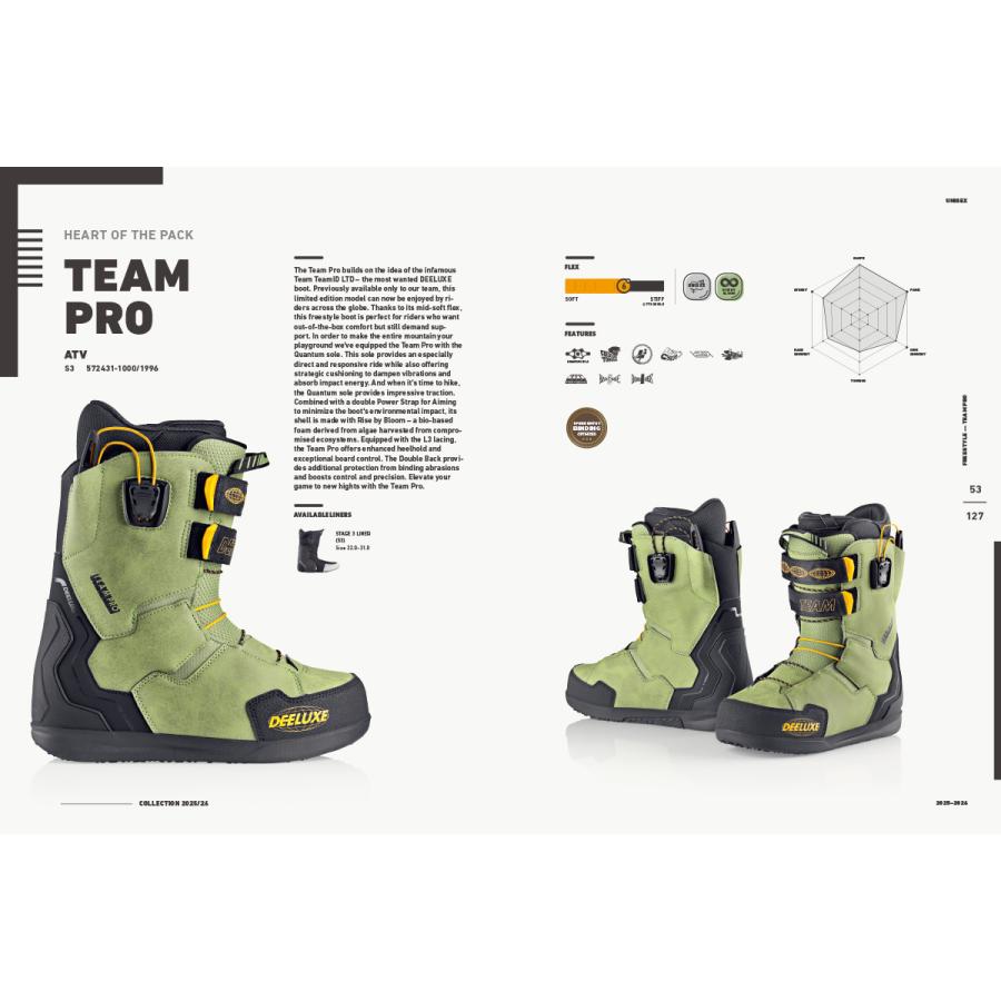 DEELUXE 早期予約 25-26 TEAM PRO S3 ディーラックス DEELUXE 早期予約 25-26 TEAM PRO S3 ディーラックス