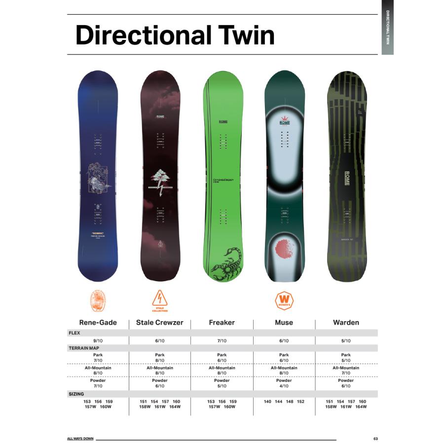 ROME SDS 早期予約 25-26 SNOWBOARDS RENE-GADE ローム ROME SDS 早期予約 25-26 SNOWBOARDS RENE-GADE ローム