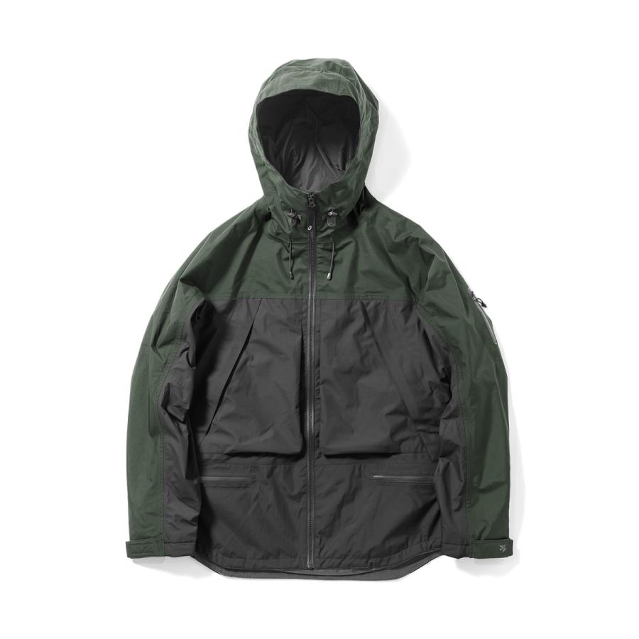 未使用　グリーンクロージング　オガジャケット　ビブパンツ　スノボウェア　上下　L green（グリーン） 25-26 早期予約 GREEN CLOTHING OGA JACKET