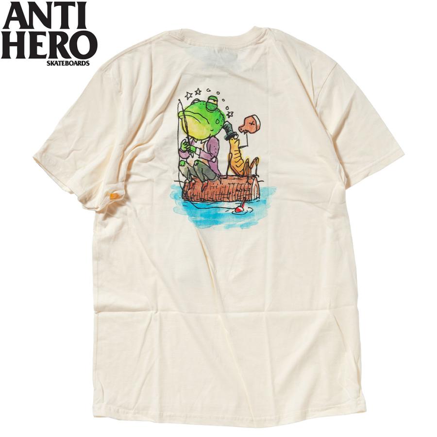 00s アンタイヒーロー　anti hero ロンt レア　ドクロタグ ANTIHERO（アンタイヒーロー） Tシャツ ANTI HERO ROACH AND TOAD S/S