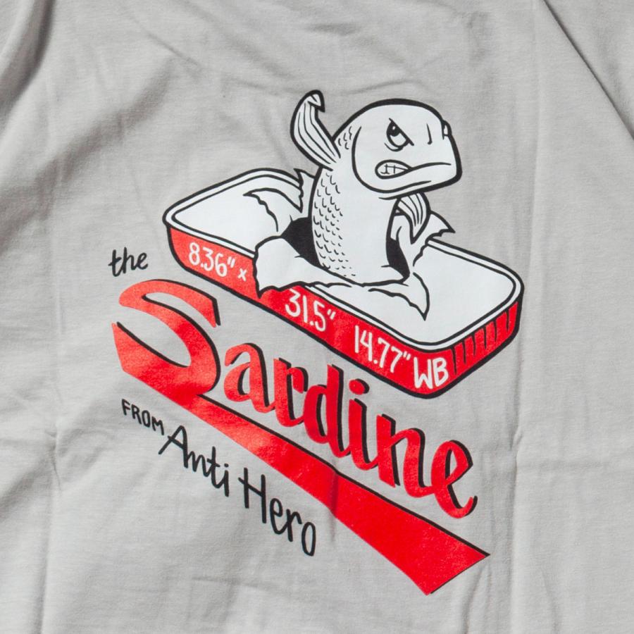 ANTIHERO（アンタイヒーロー） Tシャツ ANTI HERO THE SARDINE S/S TEE
