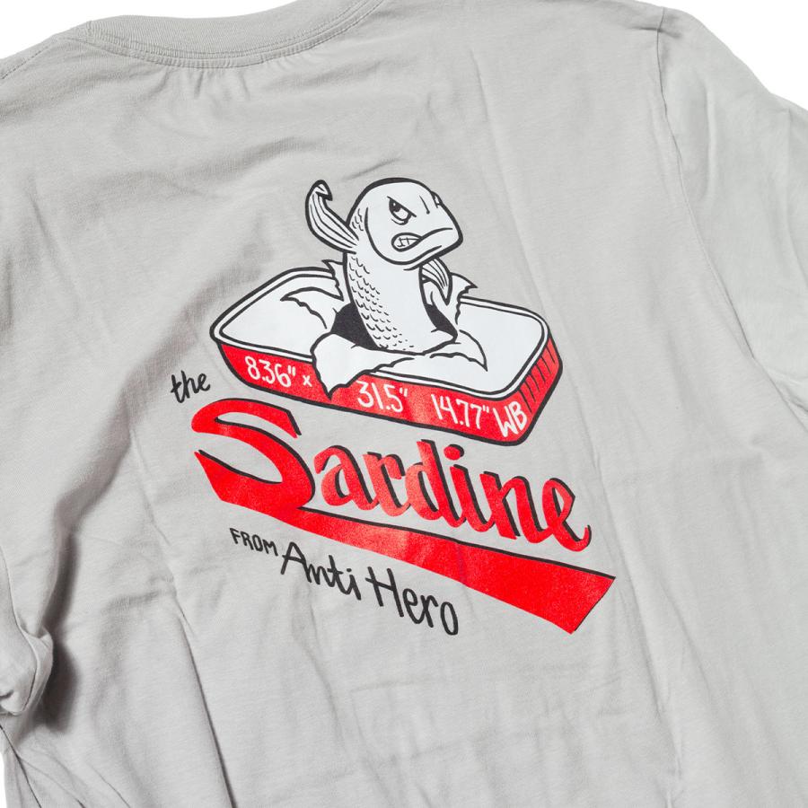 ANTIHERO（アンタイヒーロー） Tシャツ ANTI HERO THE SARDINE S/S TEE