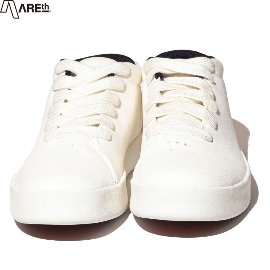 AREth スケボー シューズ 2025 EARLY II White Vegan Suede AREth スケボー シューズ 2025 EARLY II White Vegan Suede