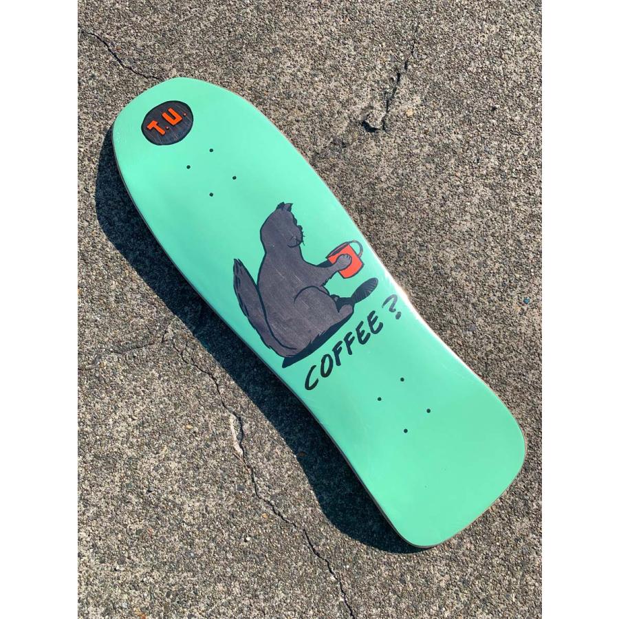 TRANSPORTATION UNIT SKATEBOARDS COFFEE 9.85 grey トランスポー
