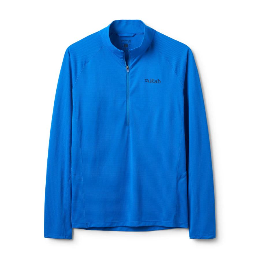 Rab（ラブ） RAB Men's Sonic LS Zip ソニック ロングスリーブ ジップ