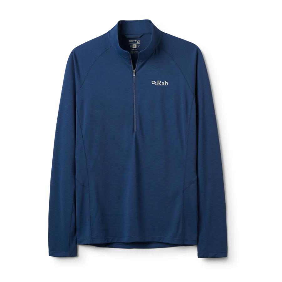 Rab（ラブ） RAB Men's Sonic LS Zip ソニック ロングスリーブ ジップ