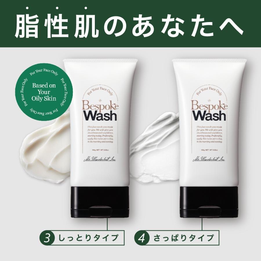メンズ洗顔料 BespokeWash ビスポークウォッシュ 洗顔 フォーム 