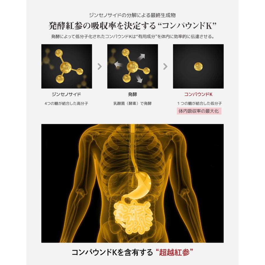 超越紅参 発酵紅参デイリースティックオリジナル 360ml（12ml×30包）30