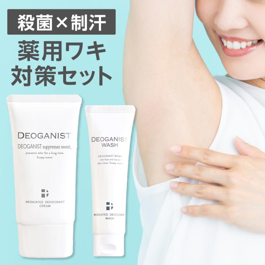 SALE 55%OFF 送料無料 ◇ 薬用 ワキ対策 セット DEOGANIST