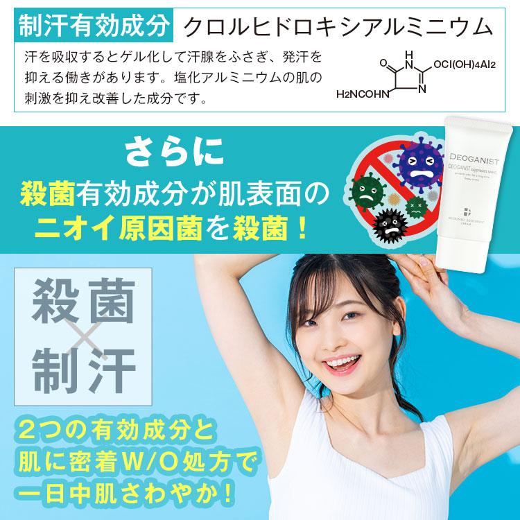 薬用デオドラントクリーム DEOGANIST デオガニスト 45g 医薬部外