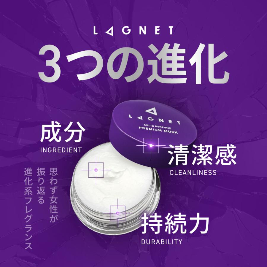 LAGNET（ラグネット） SALE 10%OFF 送料無料 ◇ 練り香水 ソリッド