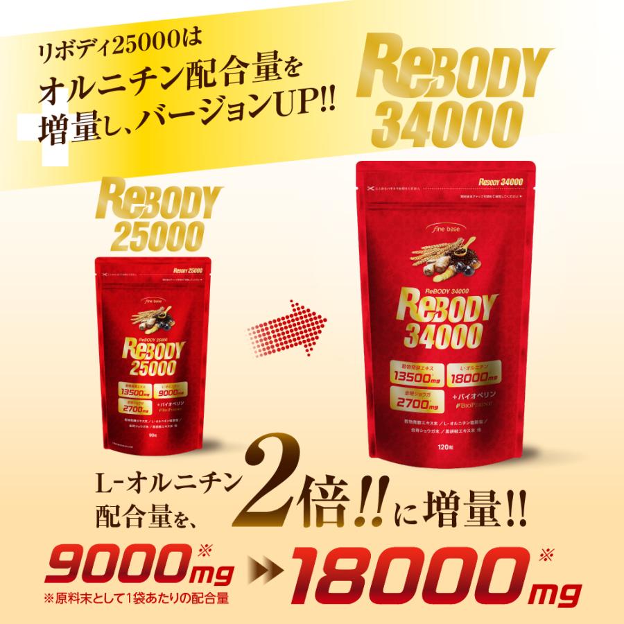 finebase リボディ34000 お得な3個セット 10%OFF 送料無料の画像