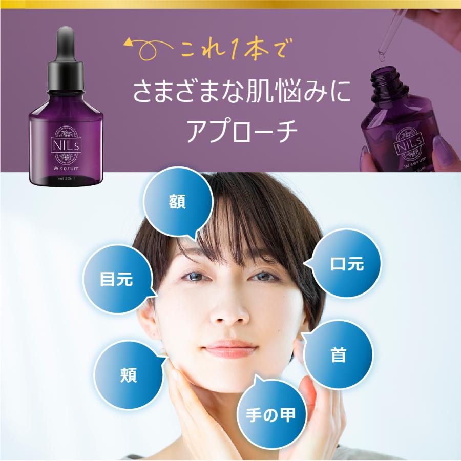薬用 美容液 NILs Wserm ニルス ダブルセラム 30ml 無香料 医薬部外品