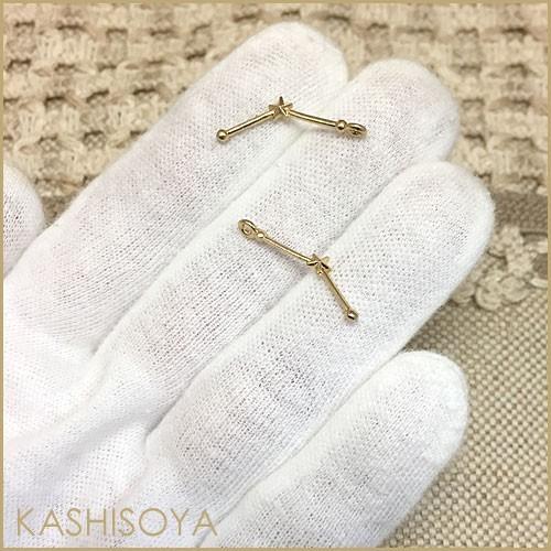 チャーム/星座「Ｃ」　23ｍｍ×6ｍｍ「ライトゴールド」（星,宇宙,UVレジン,ハンドメイド,ネックレストップ,アクセサリー,手芸,）｜odn｜03