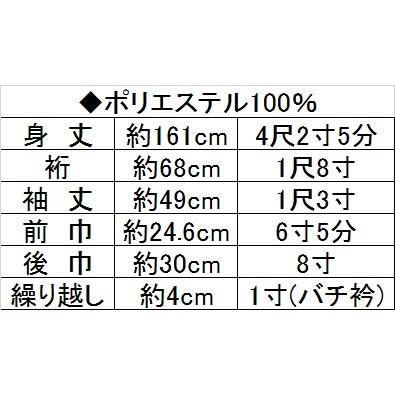 踊り 着物 舞踊 民謡 民舞 小紋 胴抜仕立て上がり ベージュ地グリーンぼかし 破れ格子 着物（きもの） |  | 02