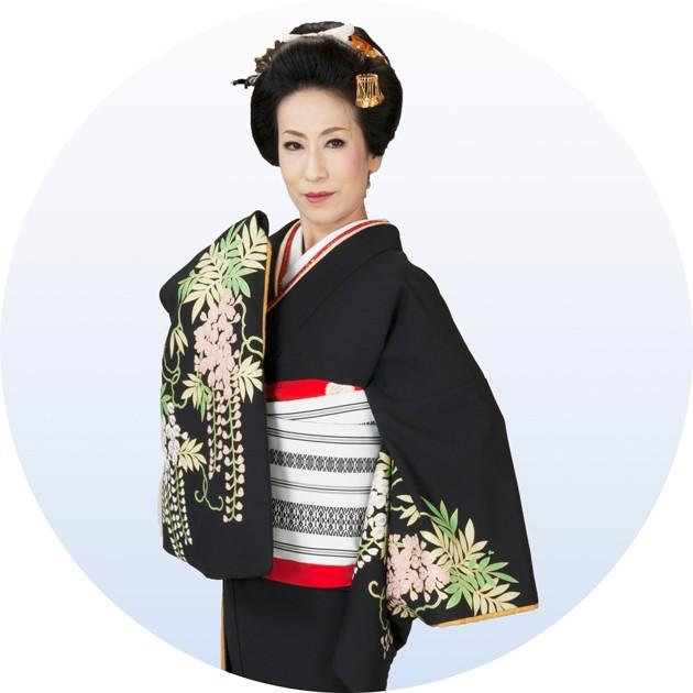 裾引き お引き お引きずり すそひき 仕立て上がり 黒地しだれ藤 裾引き お引き お引きずり すそひき 仕立て上がり 黒地しだれ藤