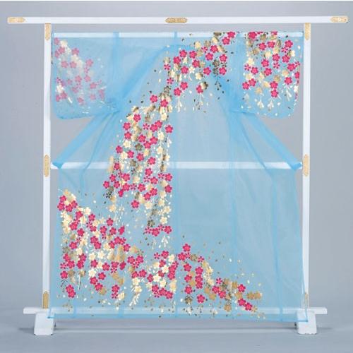 かつぎ（かけ仕立）桜 水色 被衣 : ODORI Company - 通販 - Yahoo