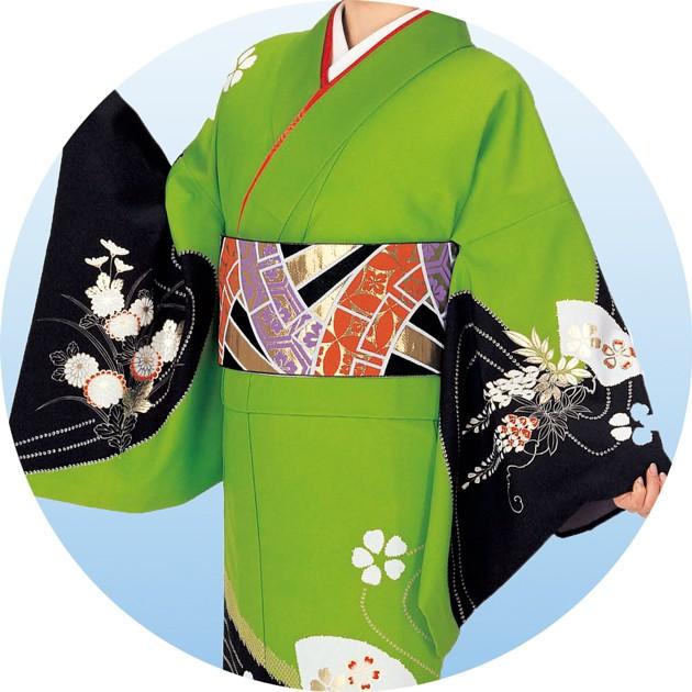 踊り 着物 仕立て上がり（袷・胴抜き・単衣） 附下 絵羽 訪問着 国内染