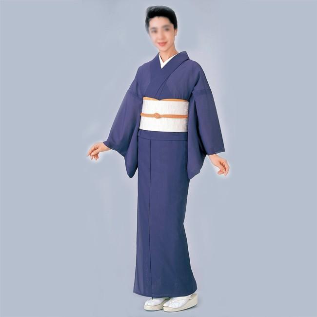 駒絽無地着尺 仕立上 全3色 着物 ユニフォーム ポリエステル : ODORI